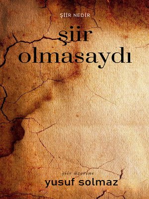 cover image of Şiir Olmasaydı
